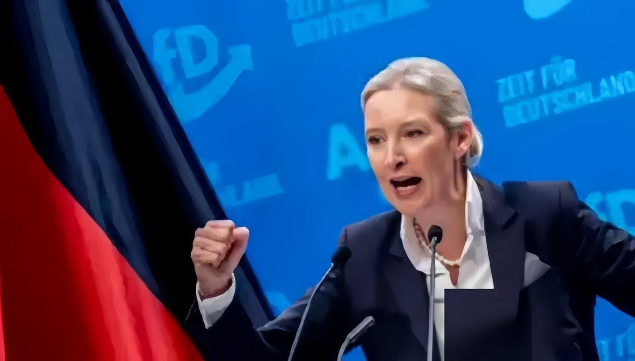 震动整个欧洲！德国选择党党魁魏德尔，在马格德堡举行的竞选集会上表示，如果选择党