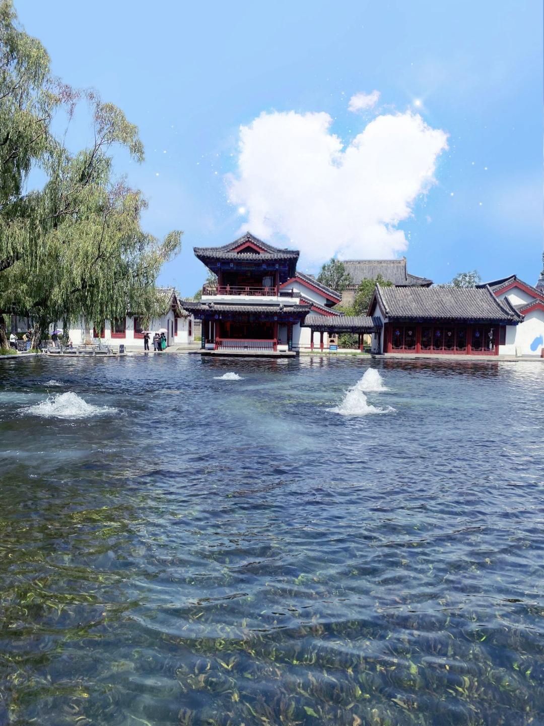 山东旅游，章丘明水古城美景攻略！明水古城美景和美食推荐：1、百脉泉群、李清