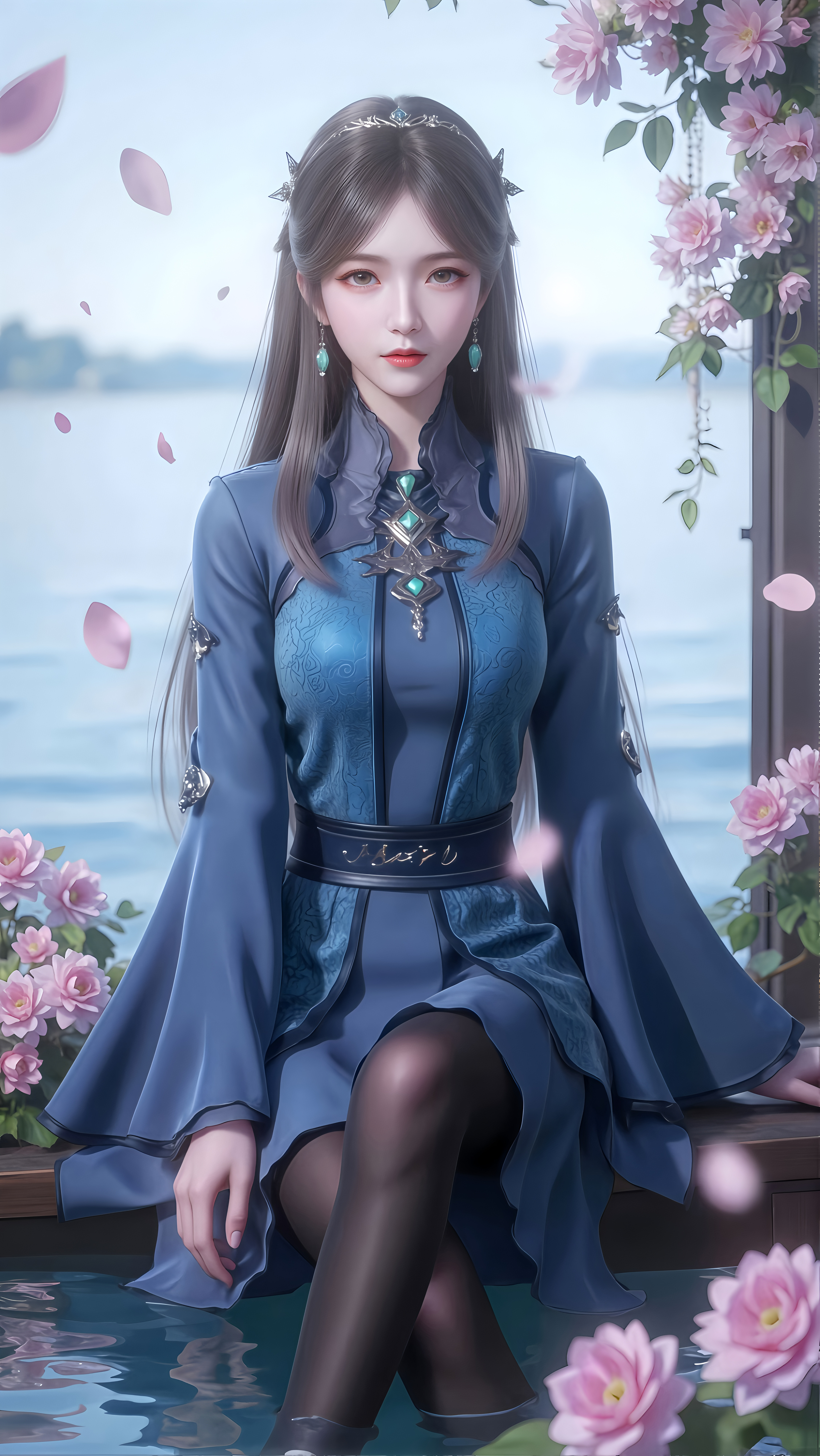 【被封印的女神】斗罗大陆AI图集绘画：宁荣荣你是块可爱的小蛋糕！