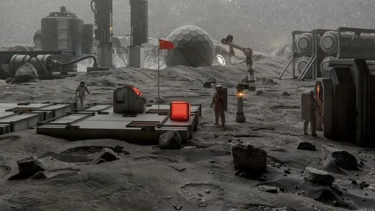 中俄宣布合建月球基地，有人急了！中国宣布与俄罗斯合作，计划于2036年前建成