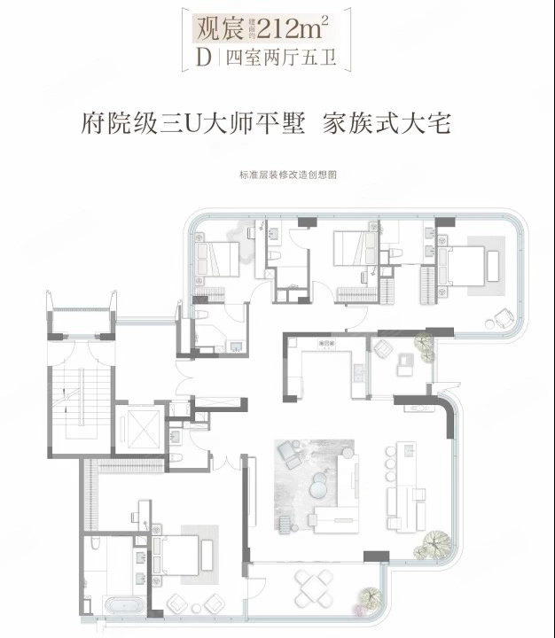 看了南昌【江来37号院】和【潮悦东方】，有个直观的感受——这两个项目的户型都不显大，面积都200平以