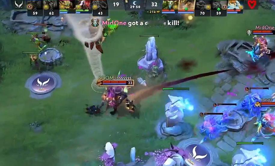 XG第二局前期优势遭Mouz翻盘被迫进入图三....这把20分钟左右的比赛内容