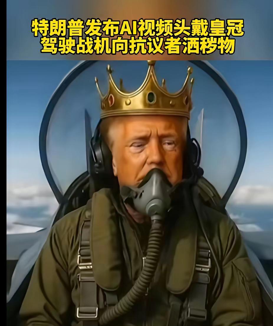 美国总统特朗普实在太搞笑了。最近，美国爆发了反对特朗普大规模抗议，特朗普那也是