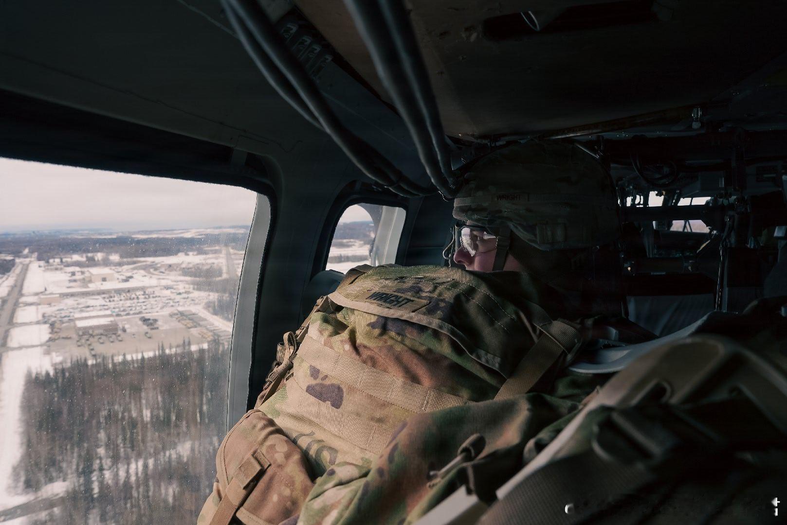 2026年4月8日，阿拉斯加，第11空降师第2步兵旅战斗队多用途侦察连