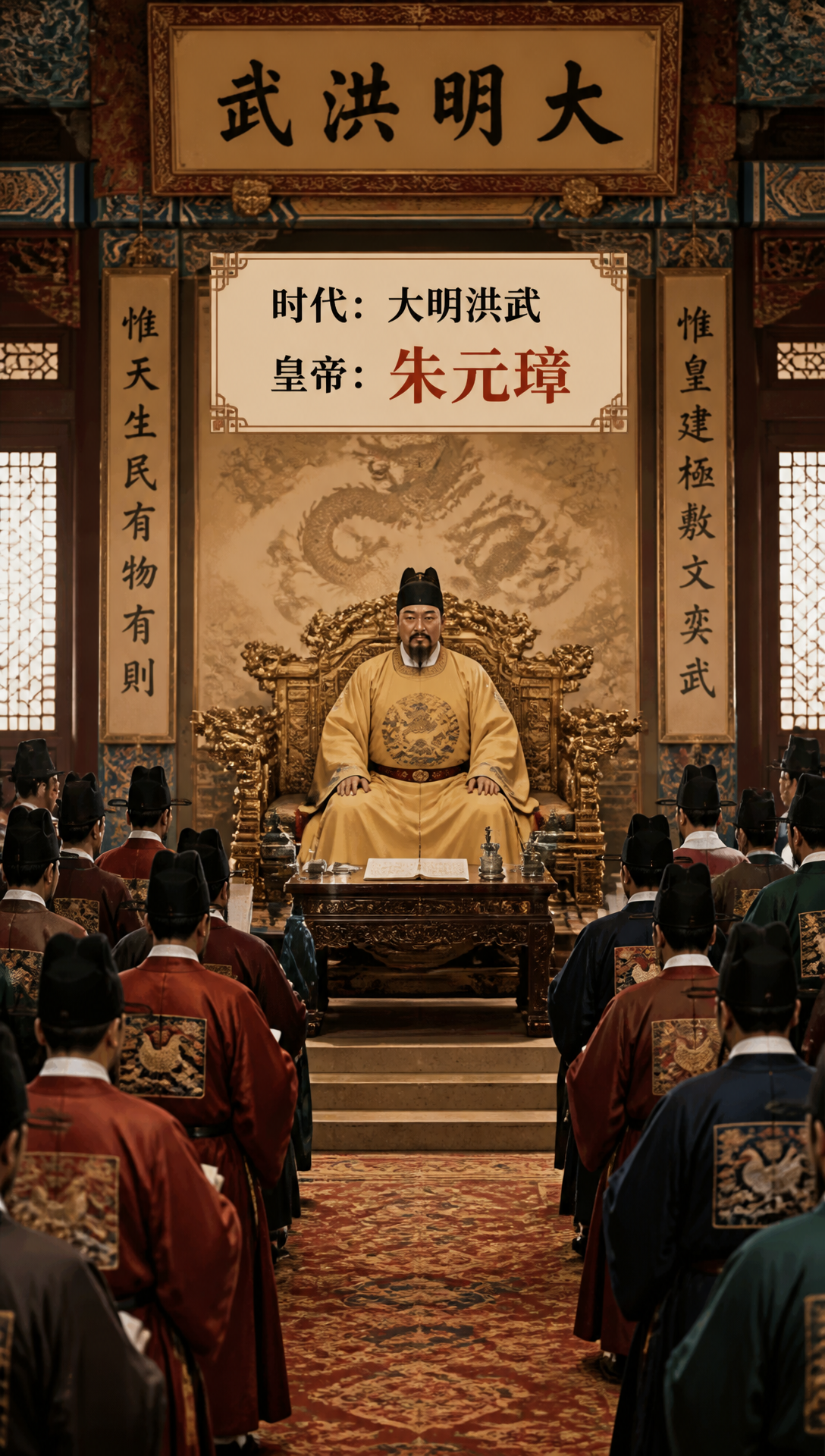 朱元璋做梦都没想到：他废掉丞相后，大明反而被文官“反向控制”了1368年，朱元璋建立大明。这个从乞丐