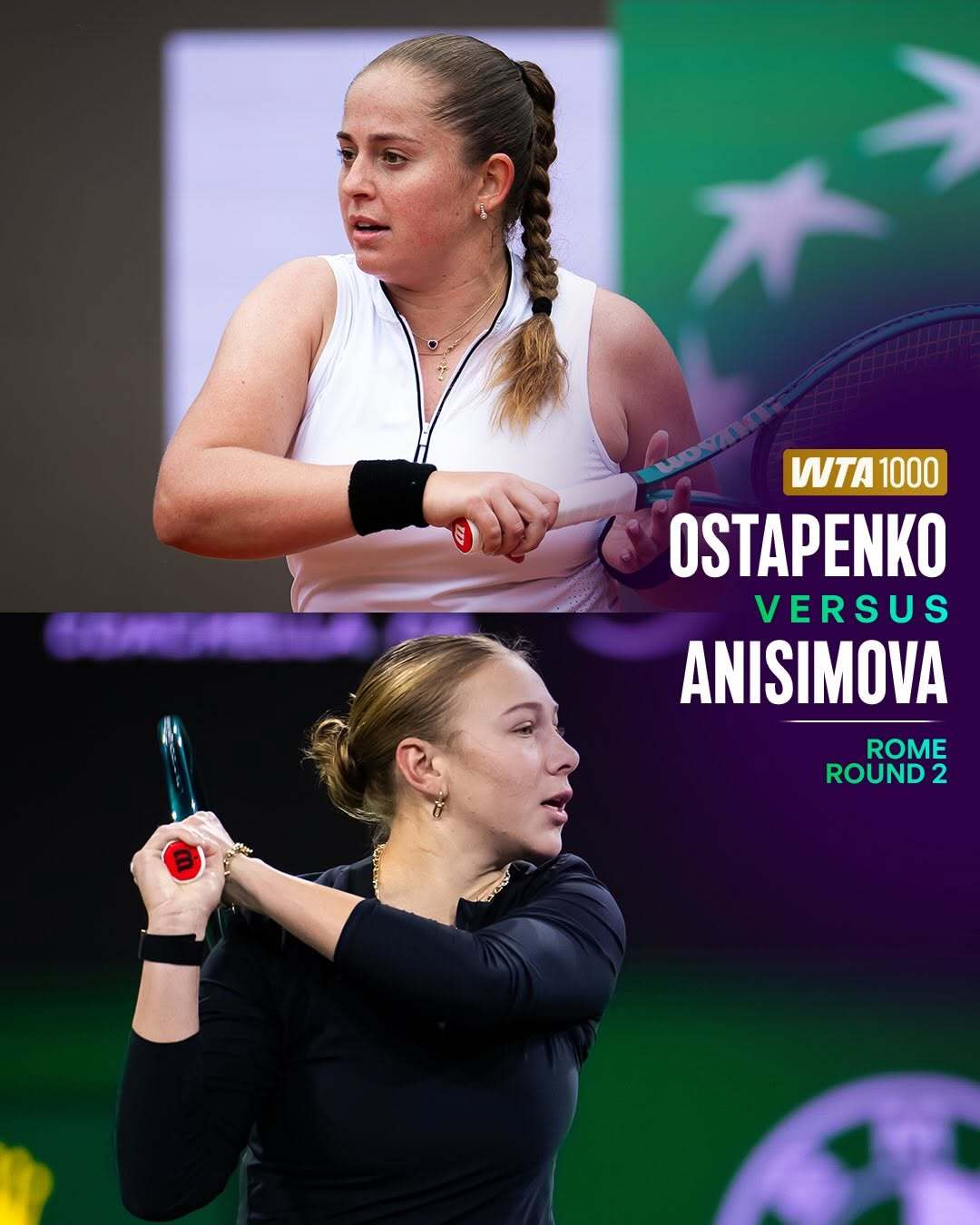 WTA1000罗马站进入第三比赛日种子选手纷纷亮相，多场对决看点十足👀