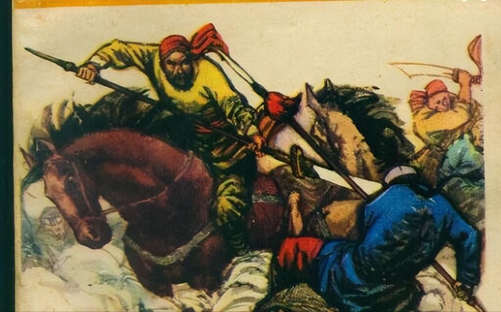 1854年，石祥祯将“约战书”射进清军营垒，约“江南大营”第一名将张国梁出来单挑