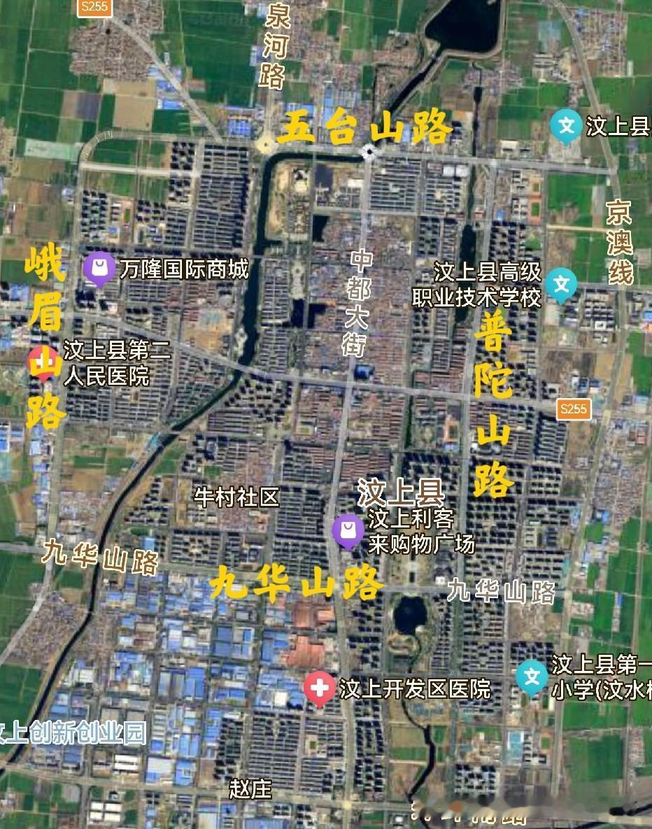 汶上，山东大汶河南岸的一个县，本来跟佛教四大名山并没有什么关联。它的名字，是因为