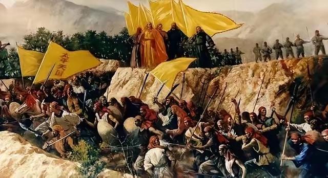 1864年7月19日，天京沦陷，洪秀全的哥哥洪仁发一家一百多口人，各自逃命，战争