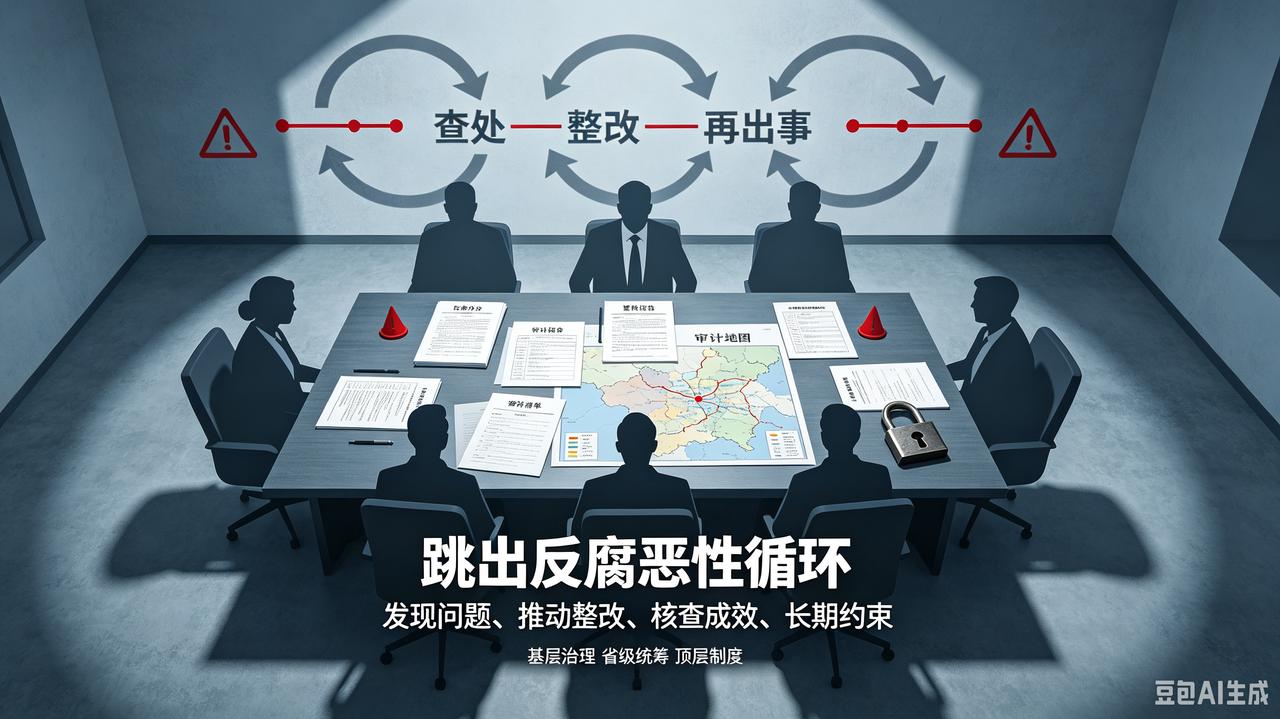 如何走出反腐“查处—整改—再出事”的恶性循环当下反腐最大难题，是很多地区长期陷