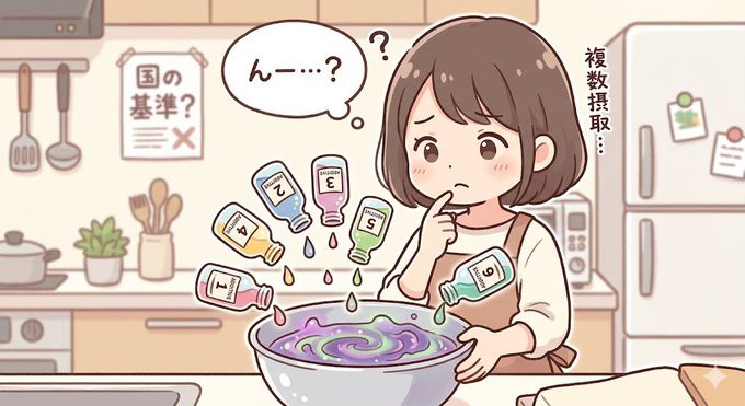 各类物质的综合毒性，没有研究。