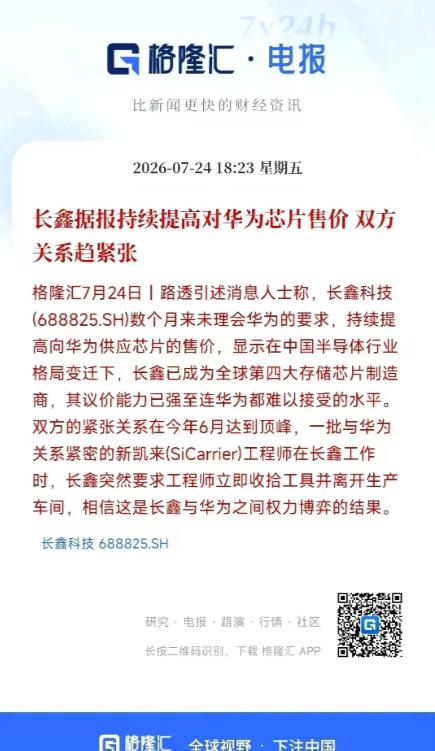 华为和长鑫存储决裂了事情是这样的。路透社前段时间报道了一则消息，说长鑫存储近