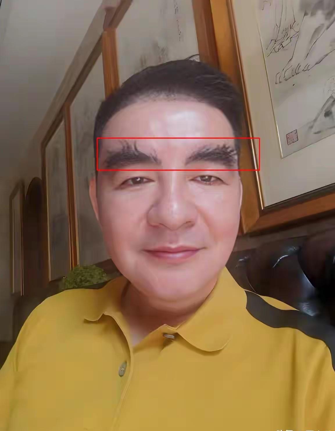 男人老了为什么眉毛会越长越长，看看大慈善家陈光标的这对眉毛，又密又黑又长，据说这