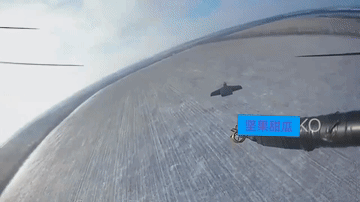 FPV打鸟，哈尔科夫地区，西部集群公布一段视频，该部飞手放飞FPV追击乌军比较大