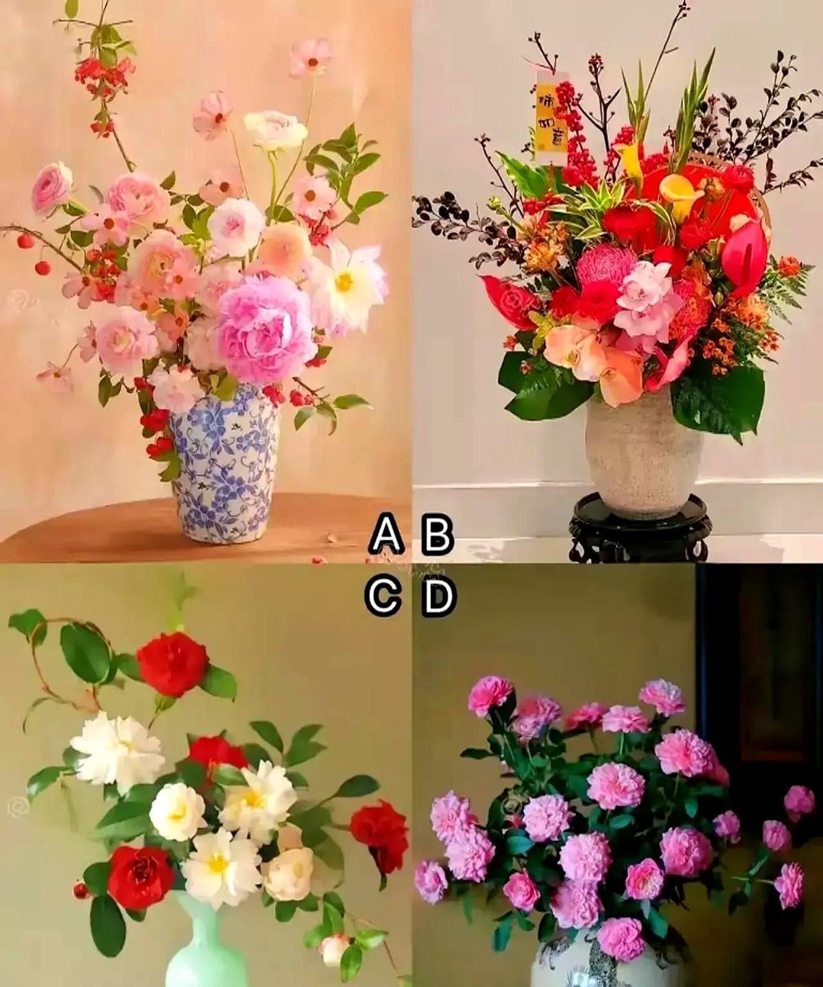测一测你辛苦半生，你的孩子会孝顺你吗？凭第一眼去选择一张图，你喜欢哪盆插花放你