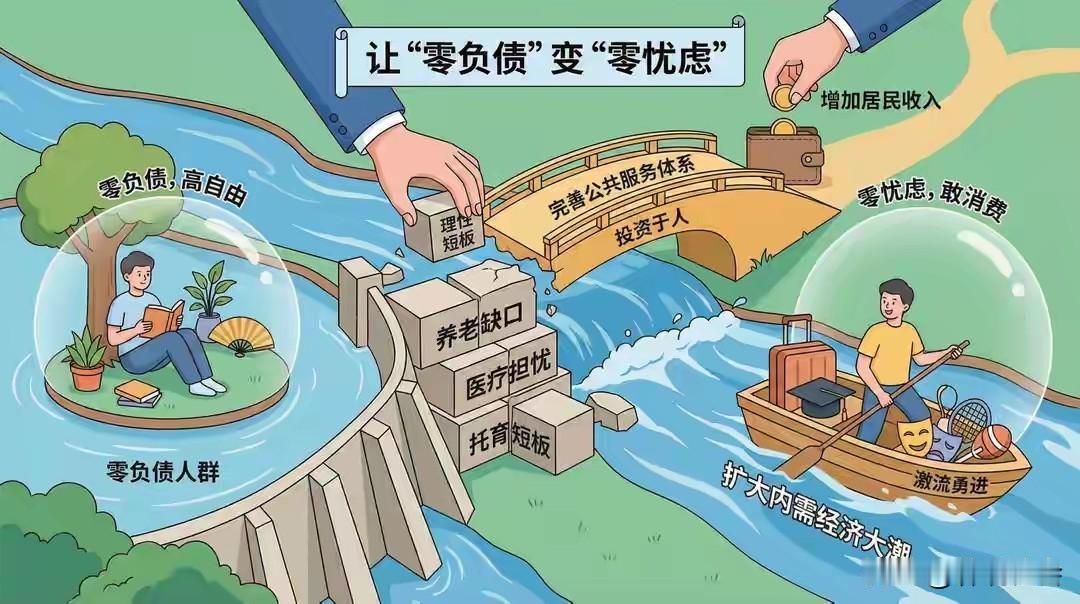 按道理，无债一身轻，因为债务就像是一把枷锁，把负债者的人生牢牢锁住，让负债者无法