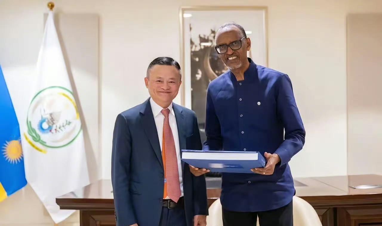 马云在非洲，风采依旧！