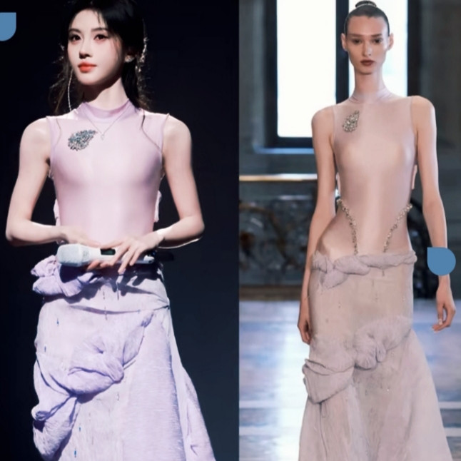 鞠婧祎直角肩遭质疑，被嘲像AI建模失误？网友：P图都怕这么画刚刚刷到她最新活
