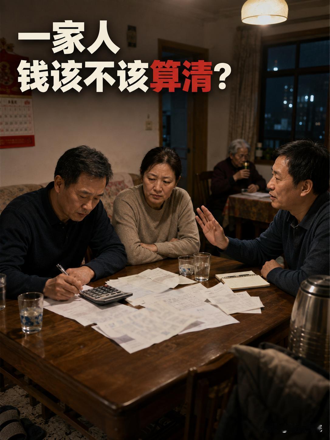 曾仕强谈家庭：一家人之间，钱到底该不该算清楚？很多家庭真正闹翻，不是因为没钱。