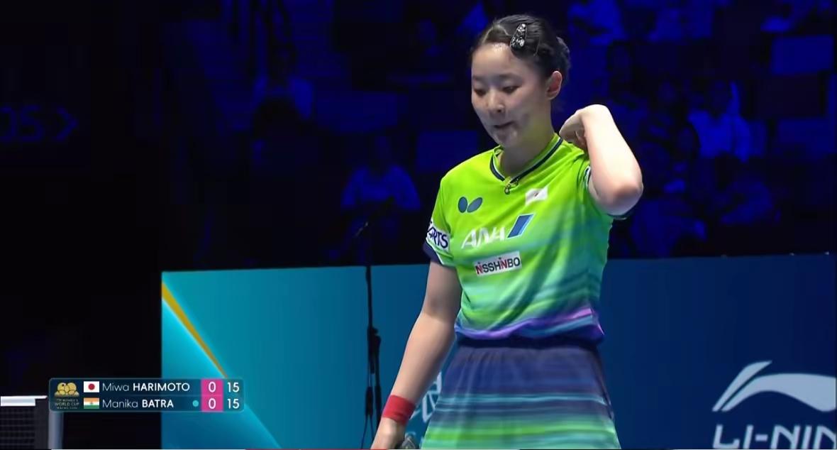 张本美和3:0战胜巴特拉，取得澳门世界杯首秀胜利！由于巴特拉是特殊打法，首局张