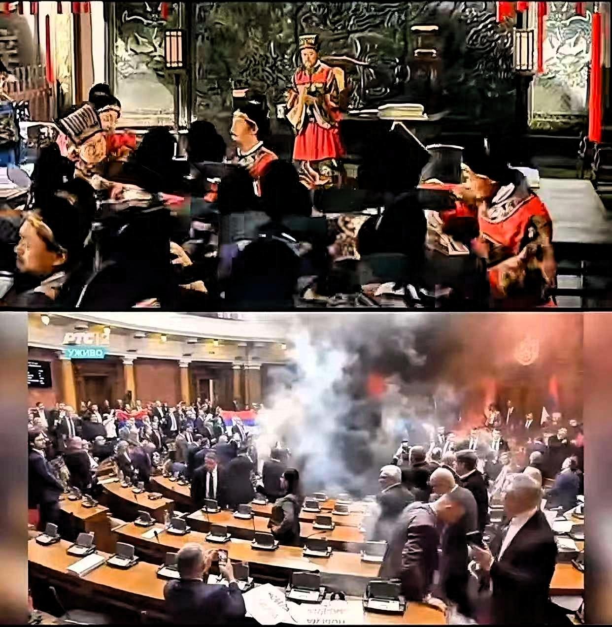 你就说吧，一个敢在早朝上打群架的朝代，他再封建能封建到哪儿去？明朝文官的上