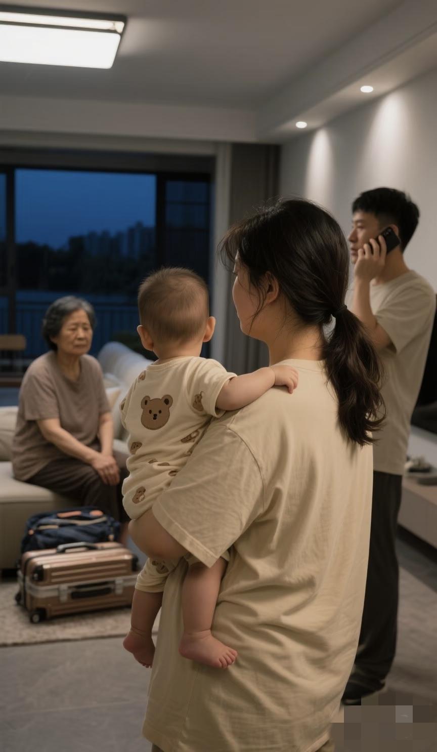 昨晚楼上的争吵声直接把整栋楼都吵醒了，警察都上门了，听完来龙去脉，警察的一句话直