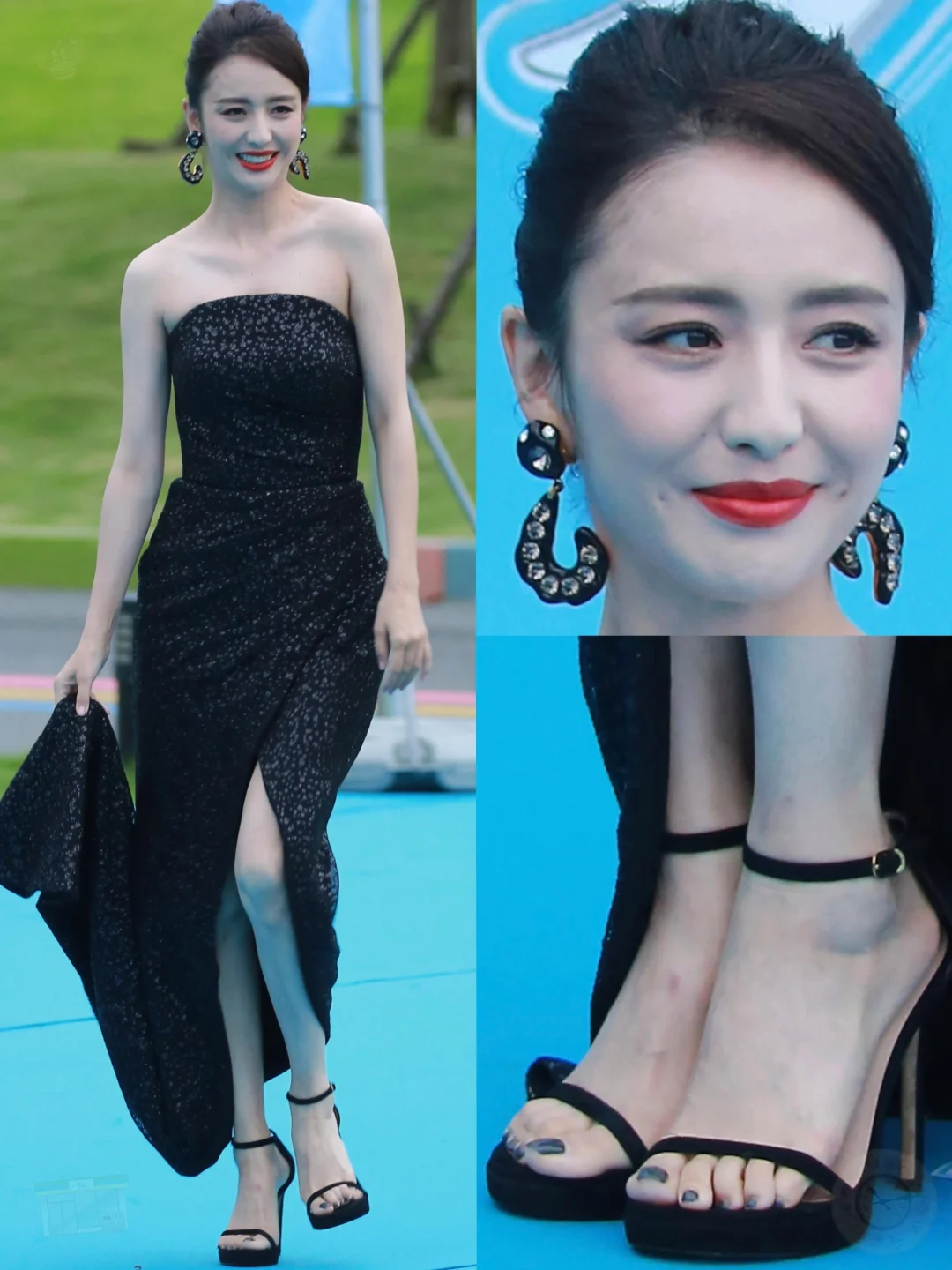 佟丽娅真是从头美到脚，这谁顶得住