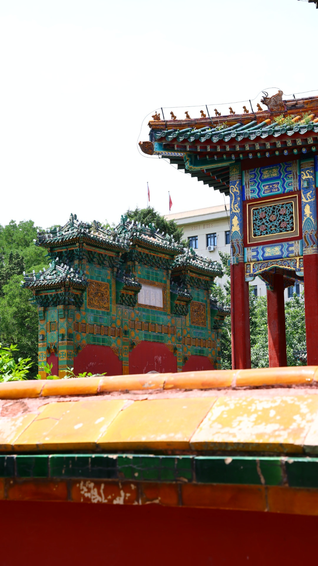 北海小西天，极乐世界𤩱。北京·北海公园