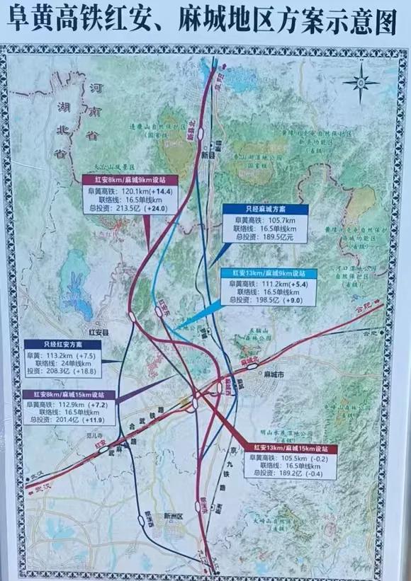 京九高铁阜阳至黄冈段最新进展（2025年7月14日）7月9日，阜阳至黄冈铁路初