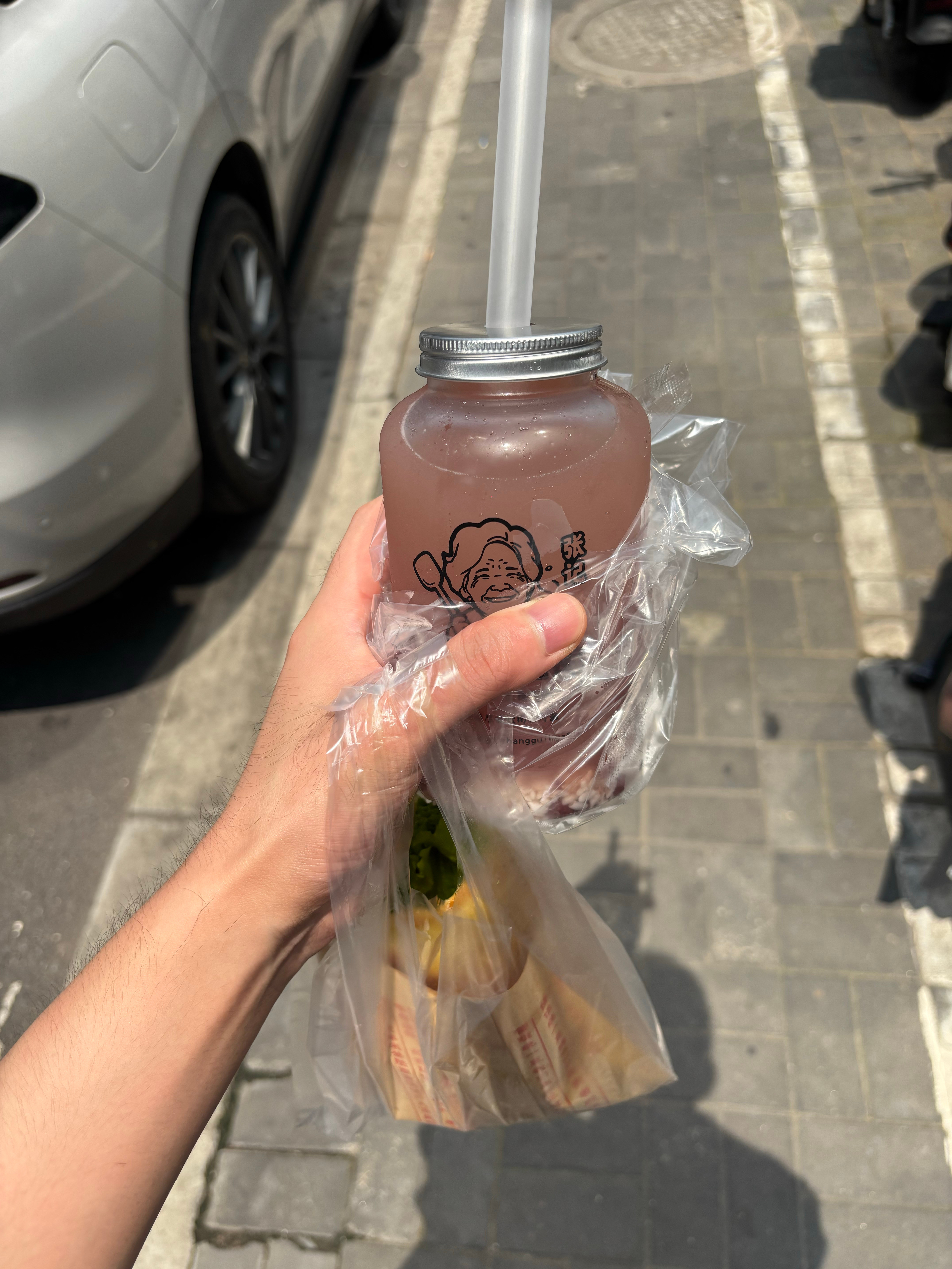 来科巷吃了，桂花冰酒酿不错南京·科巷