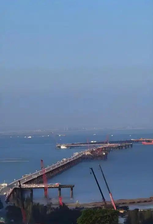 🌞这算不算是顶级阳谋？原来修建厦金大桥这事，所谓的台当局是不同意的，但我们