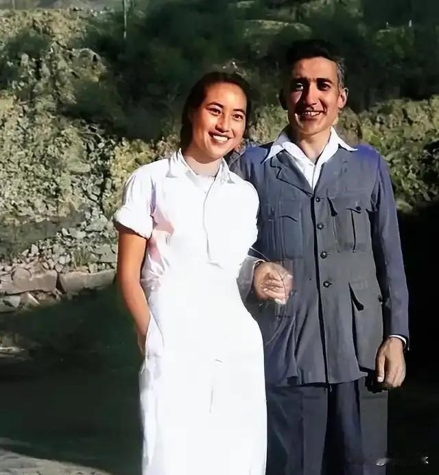 1949年，27岁的毛岸英邀请一女子跳舞。她并没有起身，没想到女子对毛岸英说了一