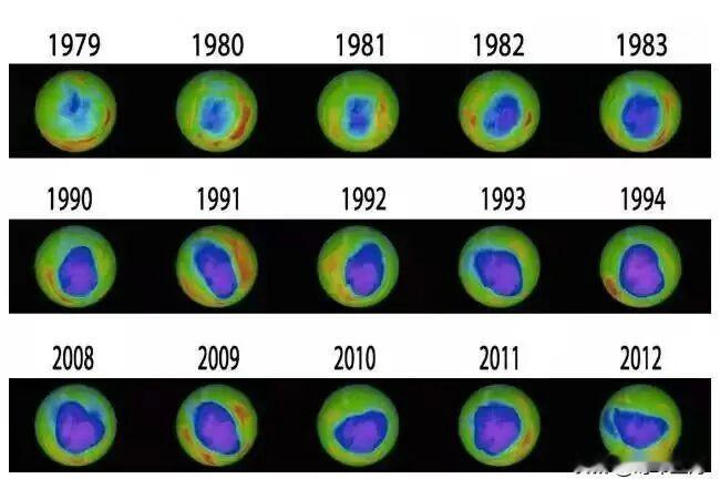 臭氧层在“长胖”：南极上空的臭氧层空洞缩小到了2019年以来的最小尺寸。这