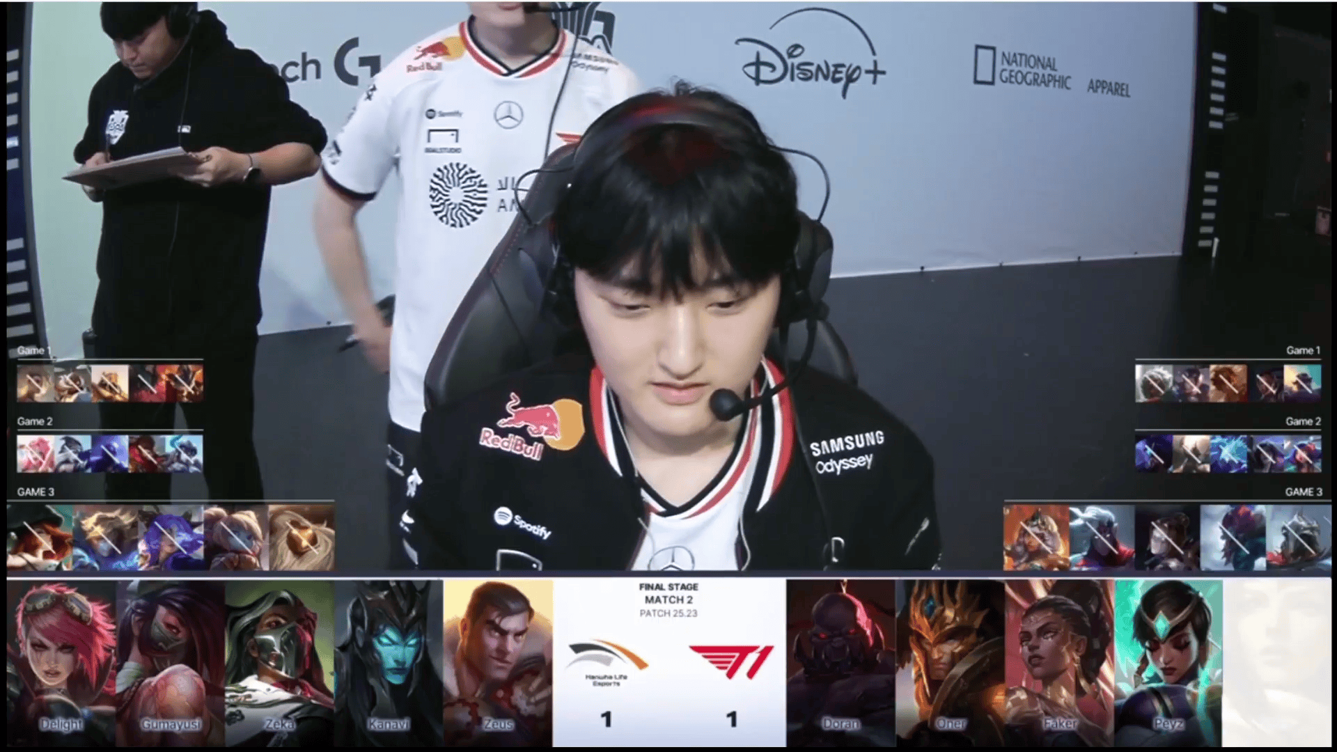 HLE 2-1 T1: Zeka阿卡丽三度单杀Faker, HLE决胜局大胜T1