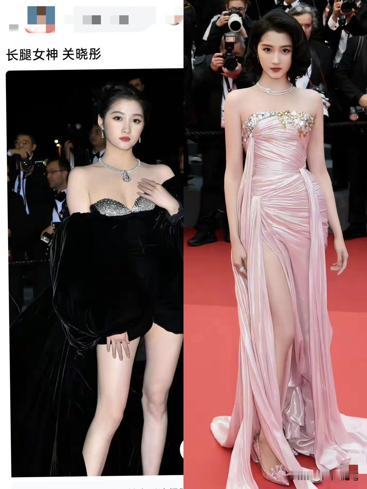 关晓彤人长得挺漂亮，不知道她前任现在是不是很后悔。