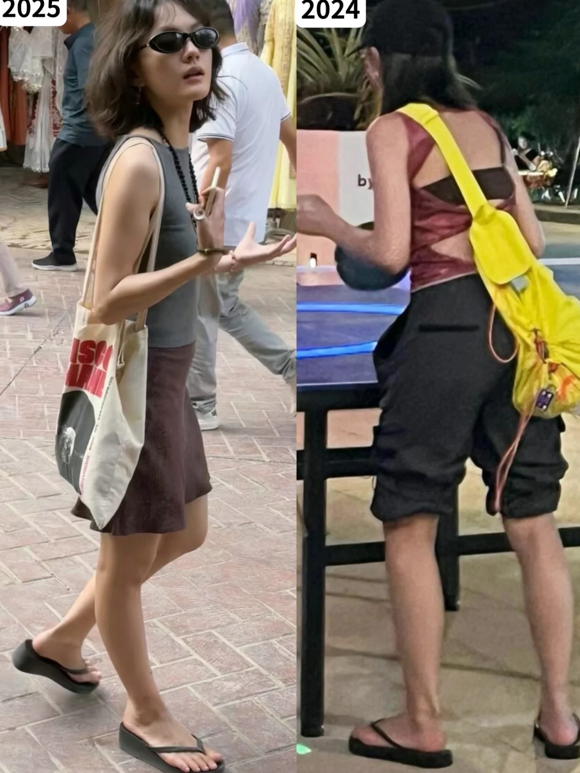 文淇...当明星是真被你干成副业了网友在新疆偶遇文淇～妹宝这穿搭是真低调又松弛啊