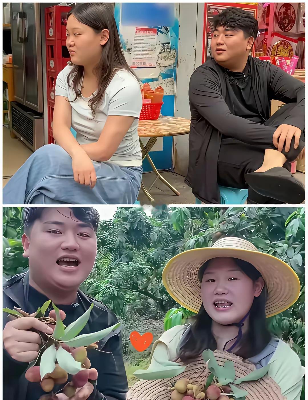全进华在镜头前剥荔枝的样子，看着笨笨的。手指粗粝，指甲缝里还沾着点泥，剥得慢不说
