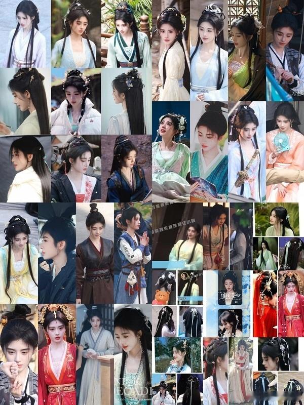 如果不说这是鞠婧祎新剧的话，我会以为是之前的照片，毕竟造型一模一样啊！