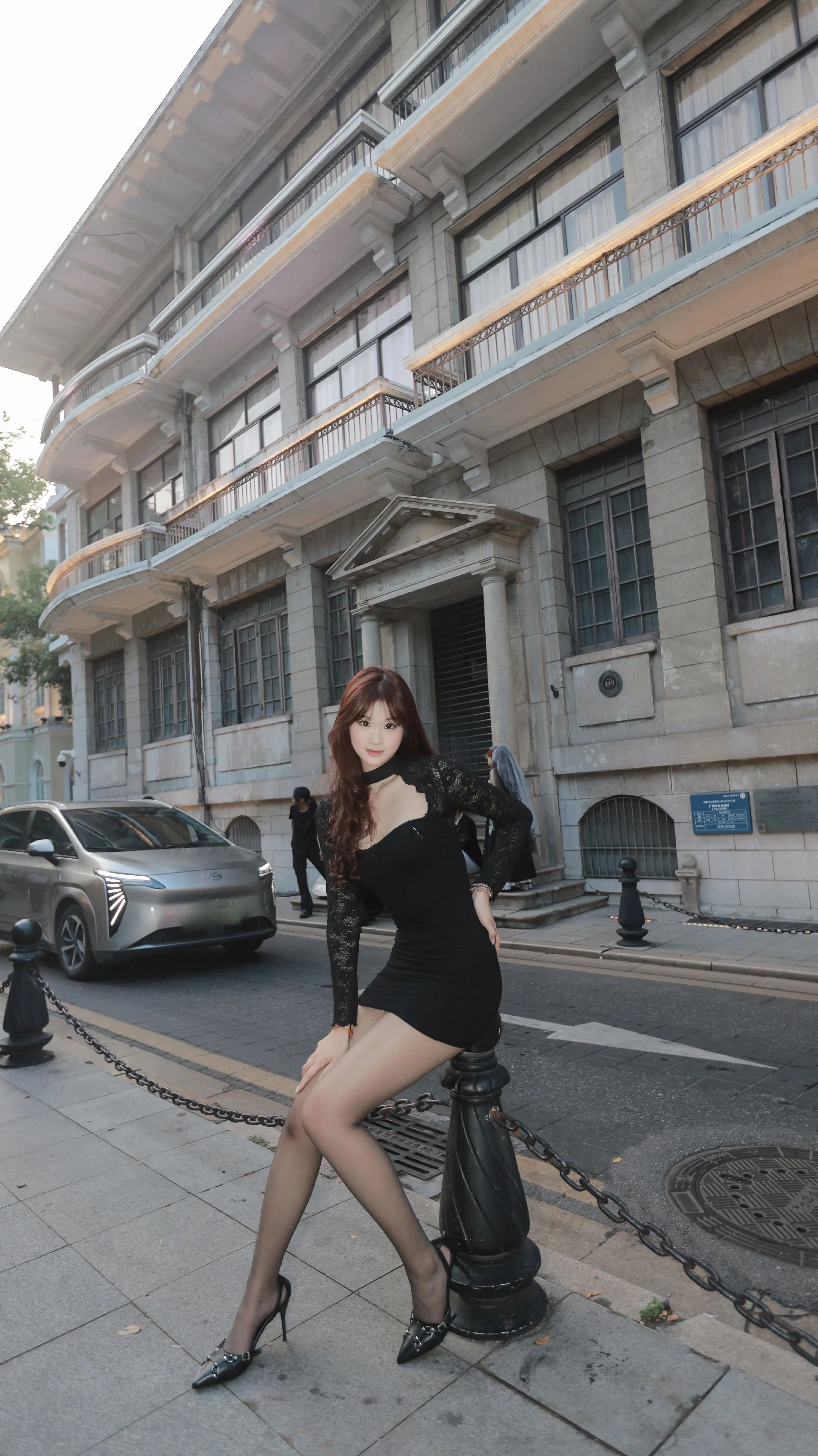 御姐街拍 黑色街拍 街拍ootd推荐 时尚街拍ootd 街拍模特穿搭