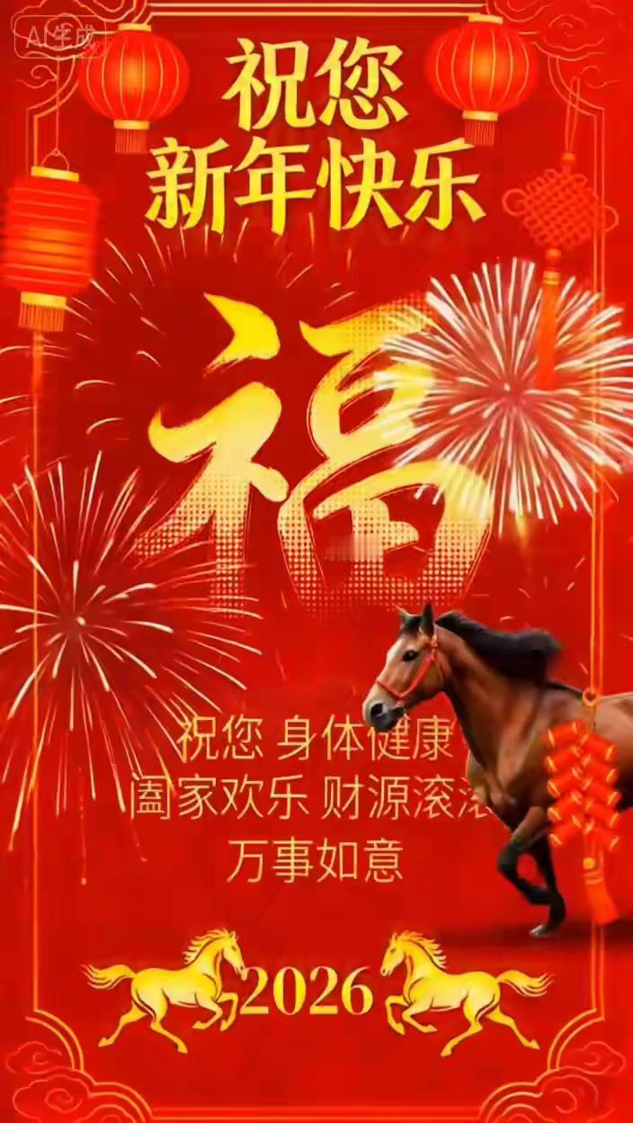 马年祝福金蛇狂舞辞旧岁，骏马抖擞迎新年。春风得意马蹄疾，龙马精神志气添