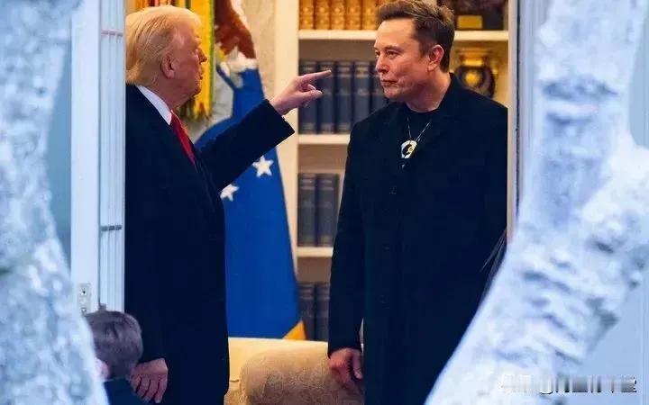 美媒：总统还是玩不过马斯克！虽然，因为成立美国党，让马斯克的公司市值一夜蒸掉