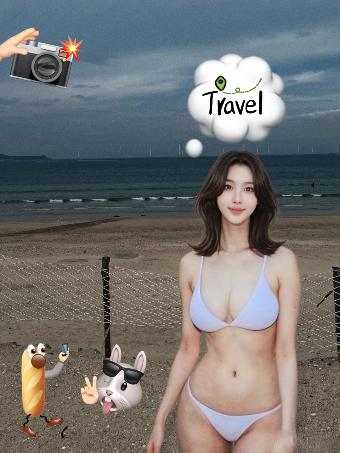 抓住夏天的尾巴去海边🌊