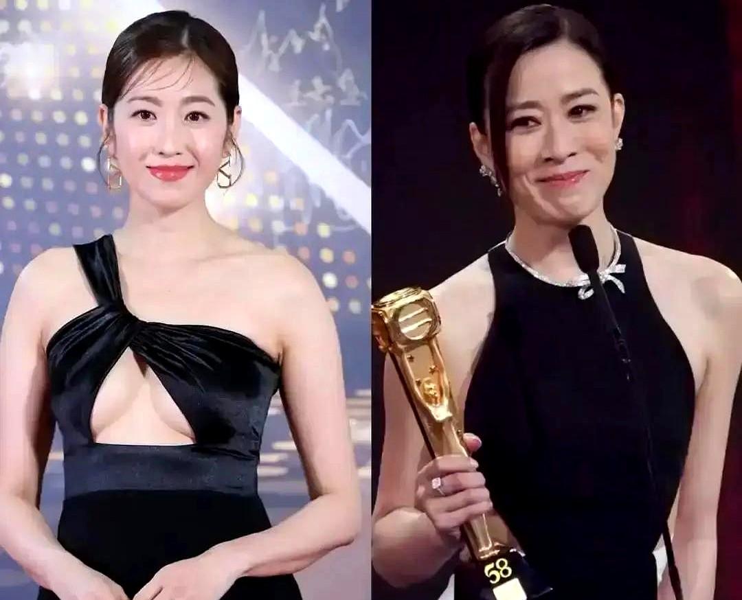 就因为一件礼服，陈自瑶被骂上热搜第一！结果你猜怎么着？TVB颁奖礼红毯，镜头