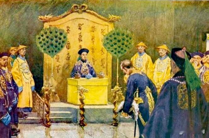 1698年，康熙三十七年。哈密一世回王额贝都拉，带着贡品，第一次进京朝见康熙。这