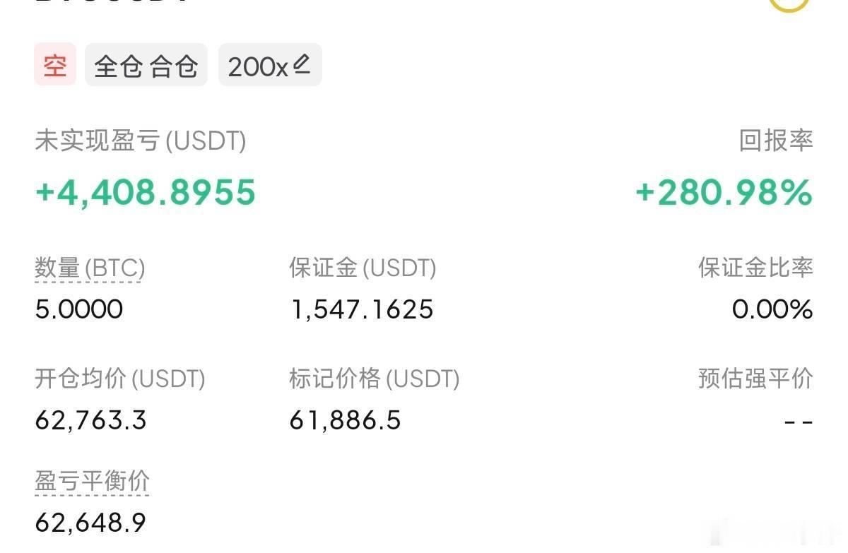 心不随行情摇摆，得失只作过眼云烟，安静等待合适的离场时刻。比特币超话