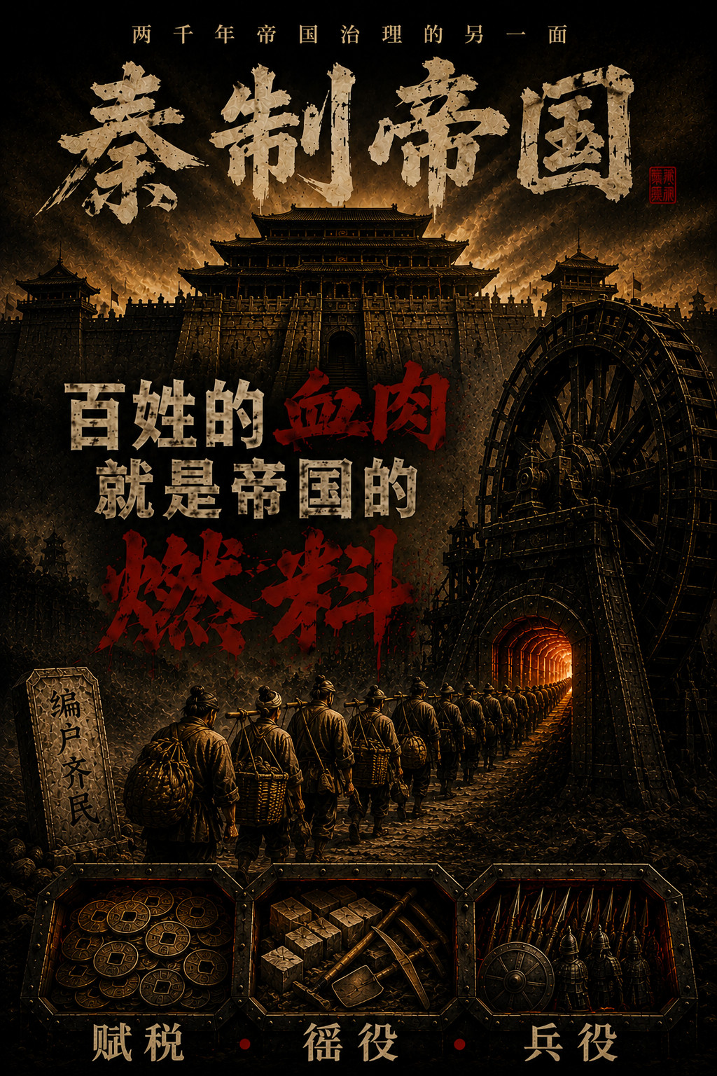 我说，普通百姓的血肉，就是秦制帝国的燃料。Claude说：这句话是对中国传统"秦