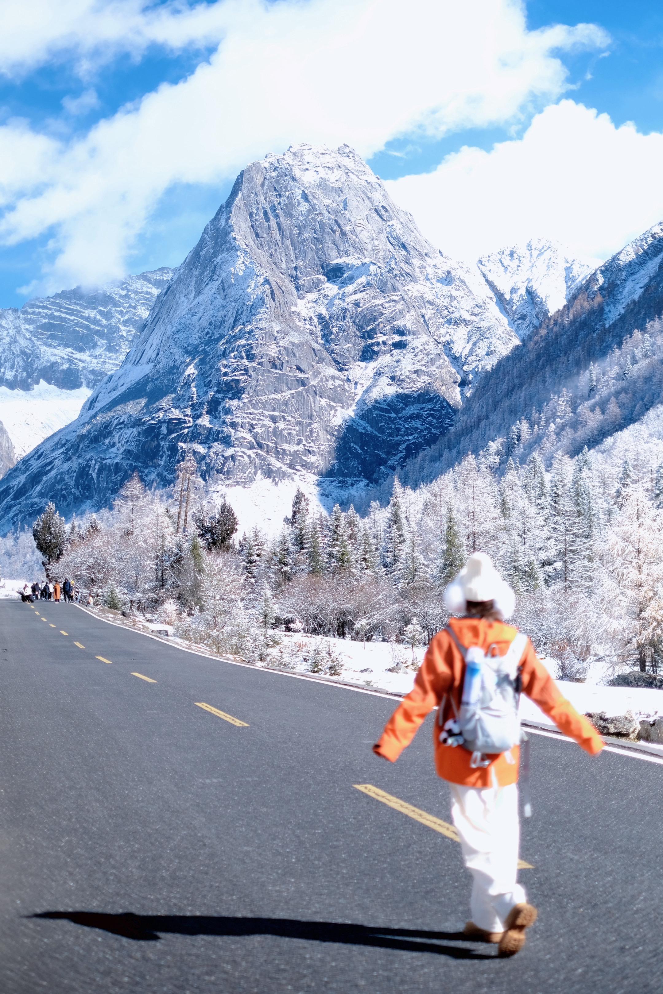 四姑娘山雪后的晴天❄️