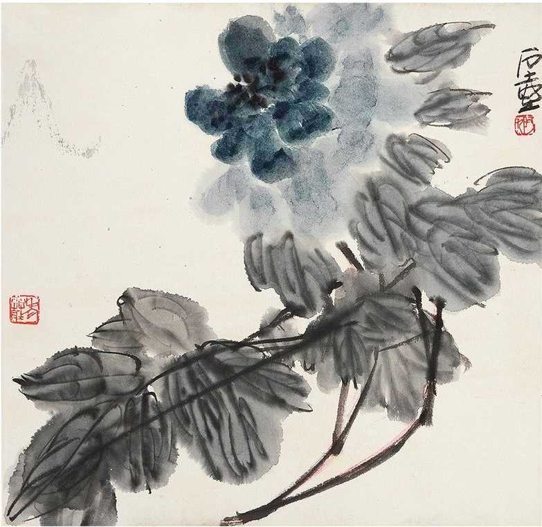 陈子庄花卉禽鸟册1966年作。陈子庄（1913年10月15日－1976年7月
