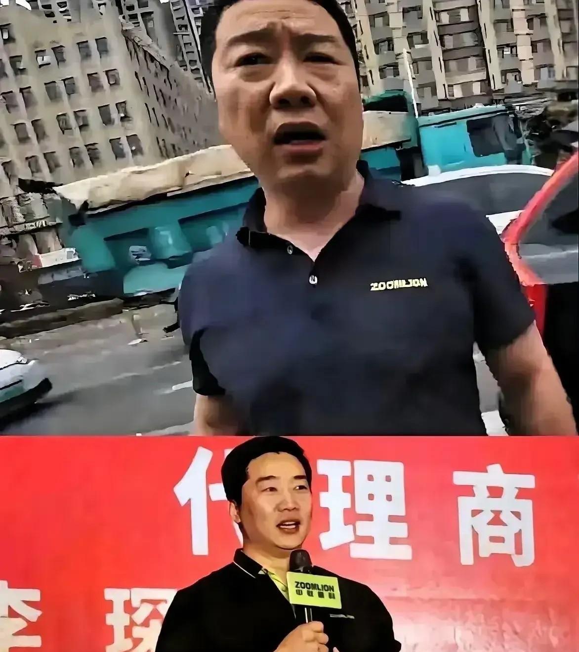 别停越野车辱骂骑手的嚣张男子已被警方拘留！7月16日下午，小潘骑着摩托车正常行