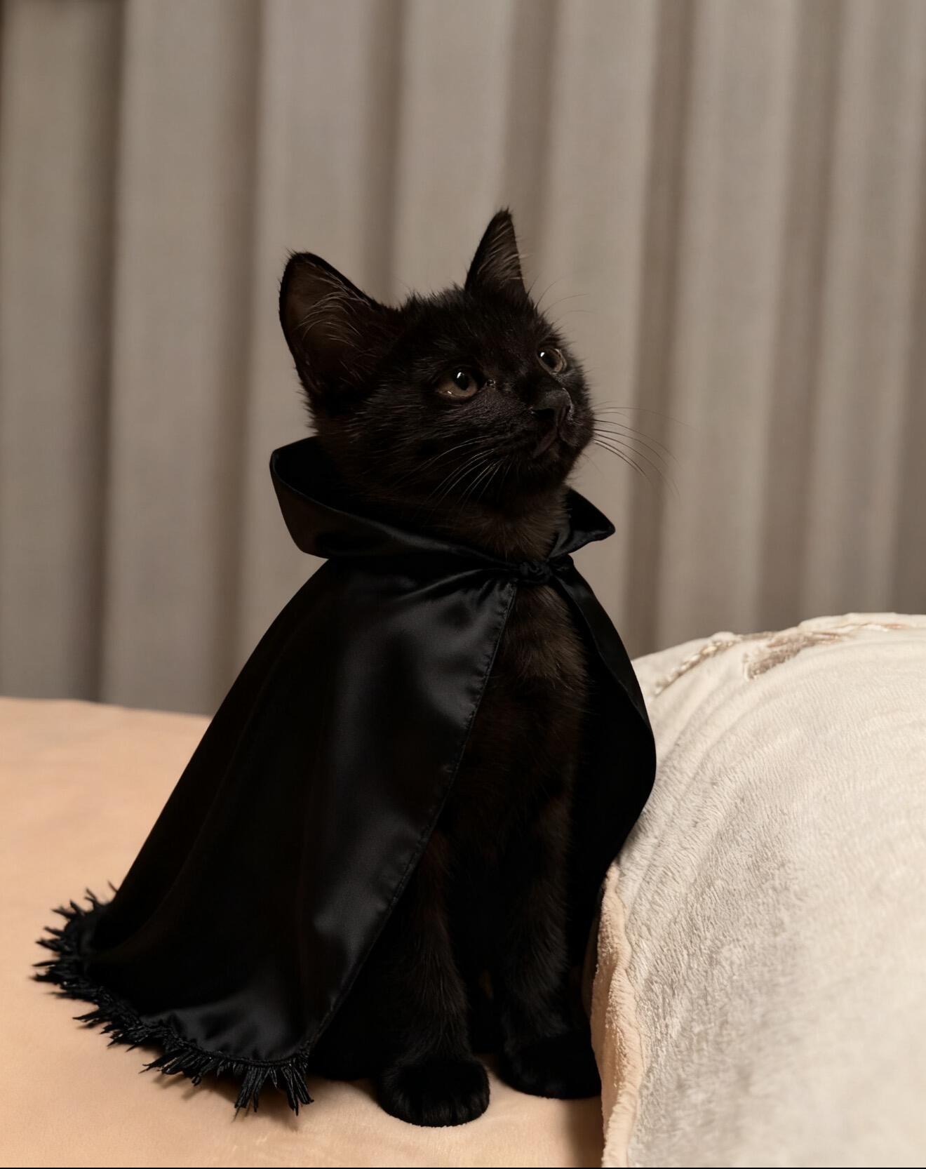 万圣节cos吸血鬼的猫猫